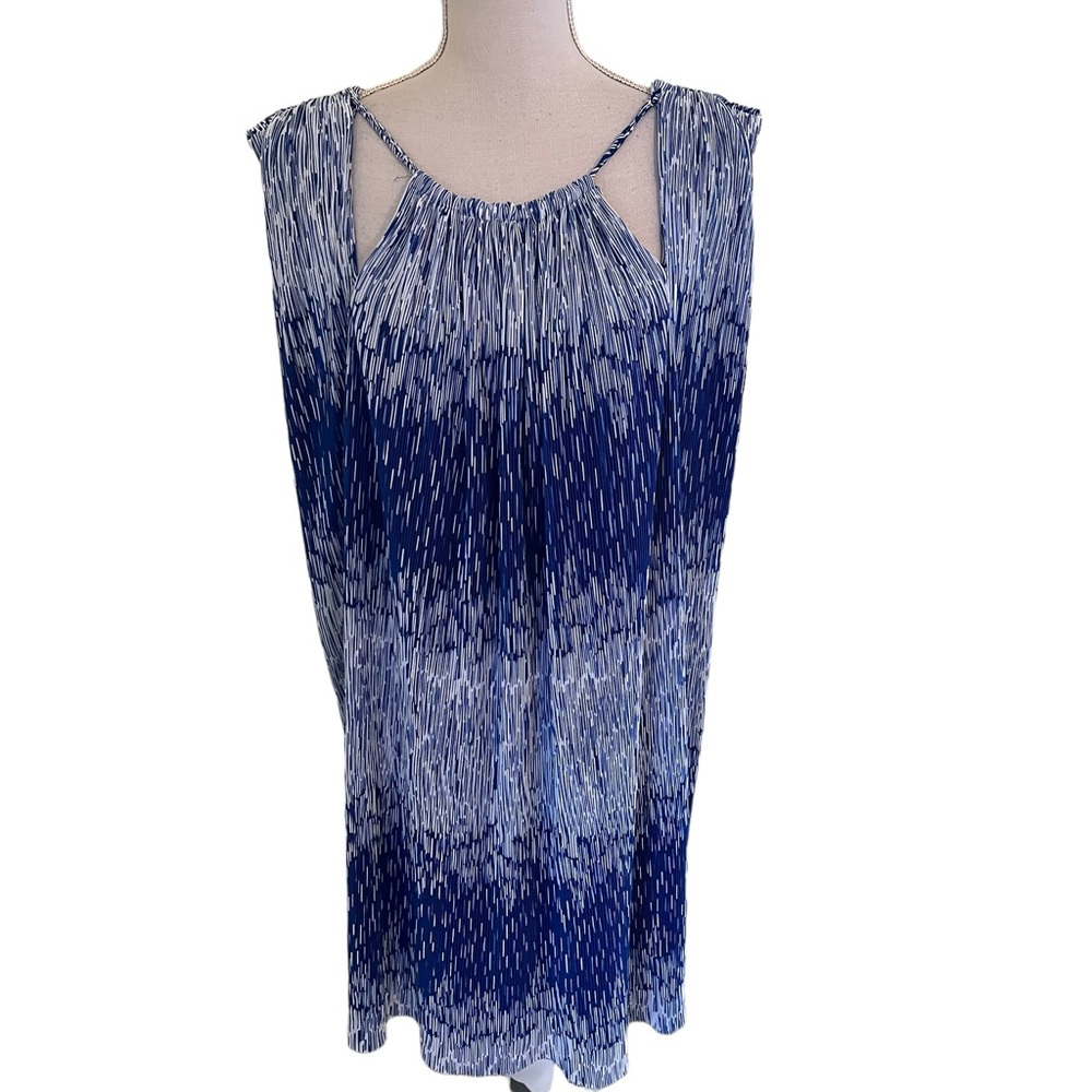 T-Bags Blue Ombre Midi Dress - Picture 2 of 11